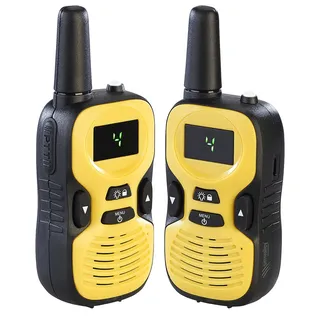 2er-Set Walkie-Talkie-Funkgeräte, 8 Kanälen, 446 MHz, 2 km Reichweite