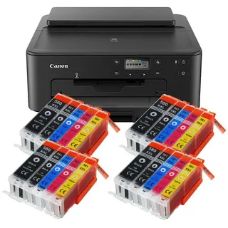 Canon Canon Pixma TS705a Tintenstrahldrucker mit 20 kompatiblen XXL Patronen Tintenstrahldrucker