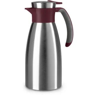 edelstahl/weinrot 1 l