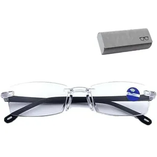 Sovtay Intelligente Zoom Brille Automatische Fokuseinstellung, intelligent color progressive auto focus reading glasses, Lesebrille Mit Automatischem Zoom, Autozoom Brille Für Nah Und Fern (1 Stück)