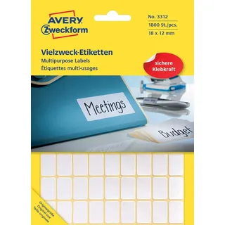 Avery Zweckform 3312 1800 Stück
