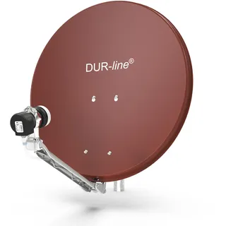 Dur-Line Select 1 Teilnehmer Set - Qualitäts-Alu-Satelliten-Komplettanlage - Sel...