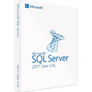 Microsoft SQL Server 2017 | 25 User CAL | Blitzversand