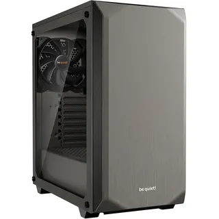 Grau Midi Tower Gaming Gehäuse, schallgedämmt