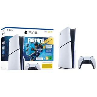 Sony PlayStation 5 Slim Disc Edition + Fortnite Flowering Chaos Set 