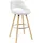 Barhocker 1 x 1 x 1 cm Weiß