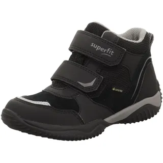 superfit Jungen Storm leicht gefütterte Gore-Tex Sneaker, SCHWARZ/HELLGRAU 0030