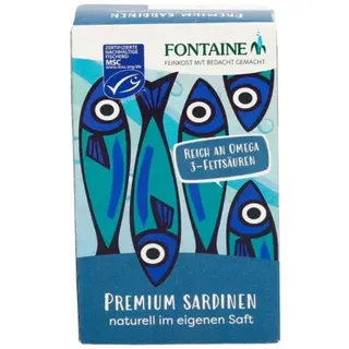 Fontaine Sardinen naturell