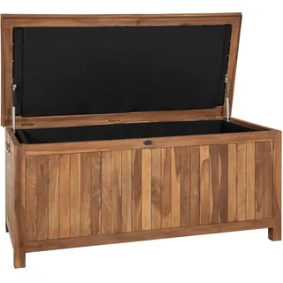 CLP Auflagenbox Novena 160 x 60 x 62 cm Braun