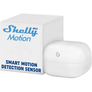 Shelly Blu Motion | Bluetooth Bewegungssensor mit Lux-Sensor | Unmittelbare Reaktion | Hausautomation | Alexa und Google | Gateway Erforderlich | Reichweite bis zu 9 Meter | Szenenaktivierung