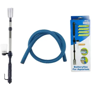 HUKITECH AquaVac - Aquariumstaubsauger - Mulmsauger - Mulm - Sauger - Aquarien - Staubsauger - Wasserwechsel - Schlauch - Wasserpumpe - Pumpe - Gerät