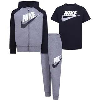 Nike Jungen Nk 3 Stück Boxed Set, SCHWARZ/GRAU/WEISS, 12 Monate EU