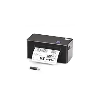 vretti DB402 Etikettendrucker, DHL Thermodrucker 4x6 Ettikettendrucķer, Thermodrucker Labeldrucker für Amazon, Shopify, Etsy, DHL, UPS, unterstützt Windows/Mac/Chrome