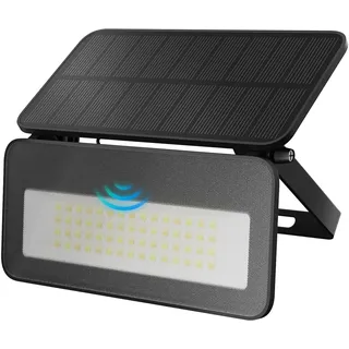 HMAKGG Solarlampen für Außen mit Bewegungsmelder, 1100LM Solarleuchten Aussen, IP65 Wasserdicht Aussenlampe Wand, 3 Farben 3 Helligkeit, Superhelle LED Solar Strahler für Garage, Garten, 3600mAh