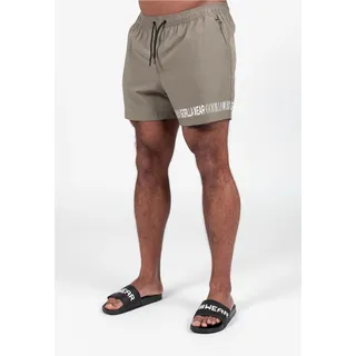 Gorilla Wear Badeshorts Otis Armee Grün M