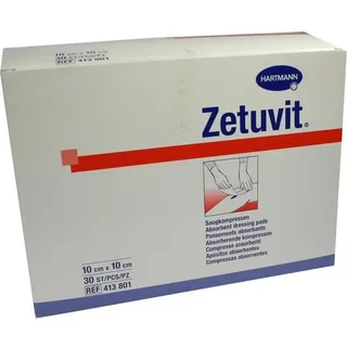Hartmann Zetuvit Saugkompressen unsteril 10x10 cm
