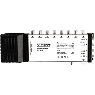 Sat-Multischalter: 5 auf 8