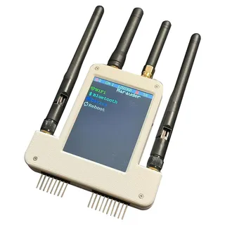 Für Flipper Zero Externes Modul 4-in-1 433 MHz ESP32S2 GPS mit Analyse für Signal-Daten 2,8 Zoll Bildschirm, 2025 Neu für Signal-/Datenanalyse