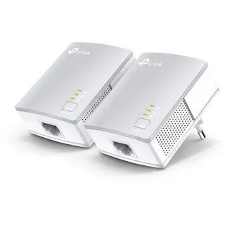 TP-Link Powerline Adapter Set TL-PA4010 KIT(600Mbit/s, 100Mbit/s-Ethernet-LAN, Plug&Play, Kompatibel mit Allen HomePlug AV/AV2 Powerline Adaptern, schnelle Datenübertragung über die Stromleitung)