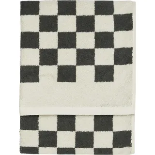 Marc O'Polo Checker Handtuch 50 x 100 cm beige-anthrazit