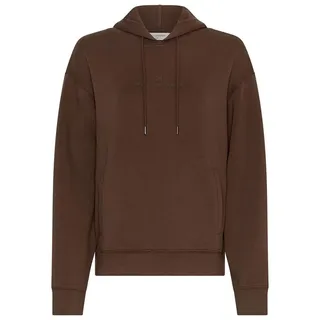 MOSS COPENHAGEN Hoodie "Ima Q" in Dunkelbraun - S/M