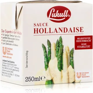 Unilever Deutschland Sauce Hollandaise perfekt zu Spargel und Gemüse 250 ml