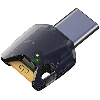 Winkeo-C FIDO2 Sicherheitsschlüssel, passwortlos und Zwei-Faktor-Authentifizierung, für PC, Tablet und Smartphone mit USB-Typ-C-Schnittstelle