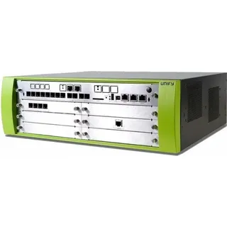 Unify OpenScape Business X5R - PBX-Basischassis - Rack montierbar - Grau, - grün