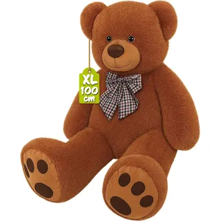 monzana Kuscheltier 101252, Teddy, ab 0 Jahre, 100 cm