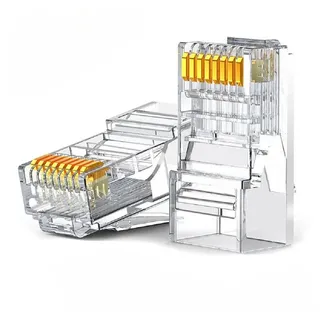 UGREEN Stecker Stecker Kupplung Ende RJ45 8P8C Cat 6 Verbindung Adapter Netzwerkka