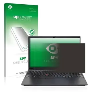 upscreen Blickschutzfolie für Lenovo ThinkPad E15 Gen 3 Anti-Spy Privacy Blaulichtschutz Sichtschutzfolie