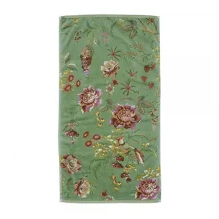 Pip Studio Secret Garden Handtuch 55 x 100 cm grün