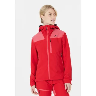 Whistler Outdoorjacke "Salton", Damen, Gr. 44, rot, 92% Polyamid, 8% Elasthan, mehrfarbig, casual, normal, ohne Ausschnitt, Langarm, Jacken, mit 4-Wege-Stretch