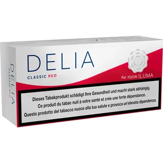 Delia Classic Red - 1 Stange (10x20)