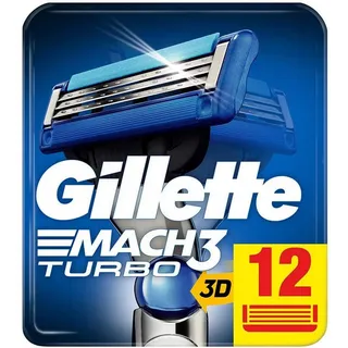 Gillette Rasierklingen Mach3 Turbo 12 St.