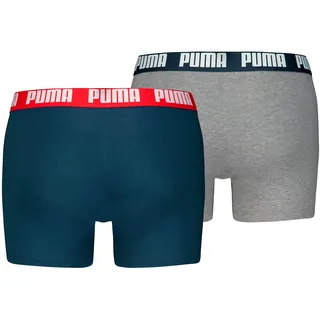 Puma Boxershorts Navy/Grey Melange XL 10er Pack