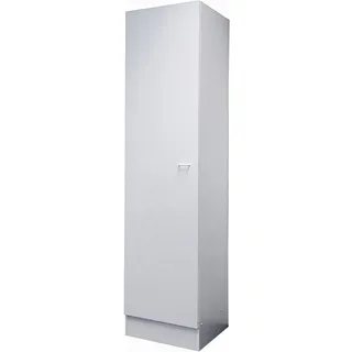 Flex-Well Seitenschrank Geschirrschrank 50 x 50 x 200 cm Weiß