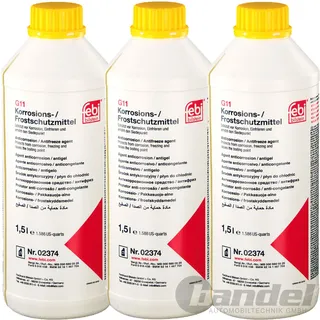 FEBI BILSTEIN Frostschutz Gelb 12 St. 1,5 l