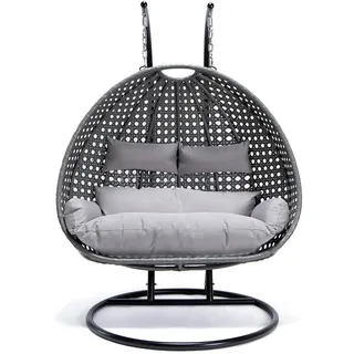Home Deluxe Hängesessel Twin grau