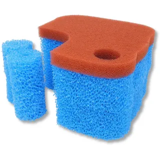 gws Ersatzfilter-Set passend für OASE Biomaster 250 Thermo & BioMaster 2 – 10 PPI & 30 PPI Filterschaum für EasyClean-Vorfilterungskammer & Hauptfilter – Made in Germany