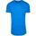 Shaped Long Tee blau M