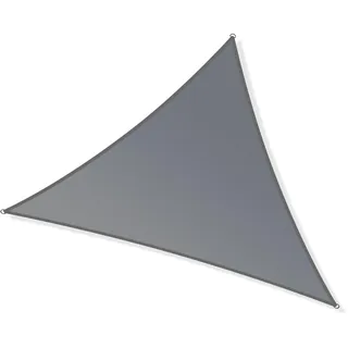 toboli Sonnensegel Dreieck 5x5x7m Windfester Sonnenschutz UV 30+ für Garten, Terrasse und Balkon