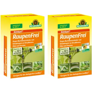 NEUDORFF Raupenfrei XenTari Insektizid 50 g 2 St.