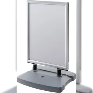 Showdown Displays Showdown Windtalker City A1 Aluminium Silber