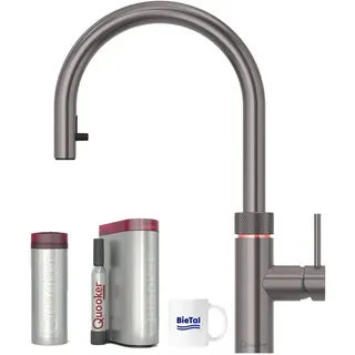 Quooker Flex Gunmetal & PRO3 Reservoire & CUBE