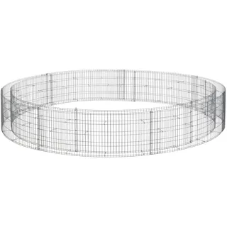 Bellissa Gabionen Hochbeet 240 × 40 × 240 cm