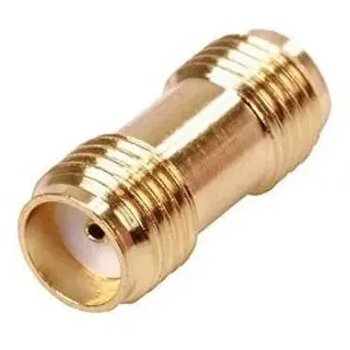 conecto SMA-Adapter Kupplung: Buchse ohne Pin ändern auf vergoldeten Adapter