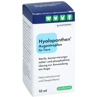 O'ZOO CP Hyalopanthen Augentropfen f.Tiere 10 ml