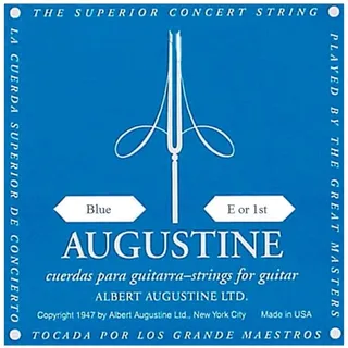 AUGUSTINE Blue Label Saiten für Klassik-Gitarre - E1