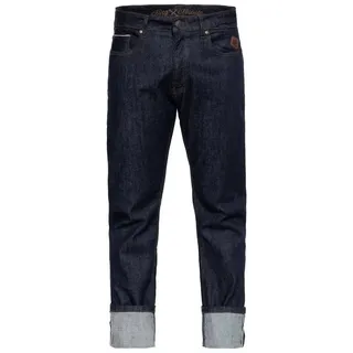 King Kerosin Robin Selvedge Jeanshose, blau, Größe 42 für Männer